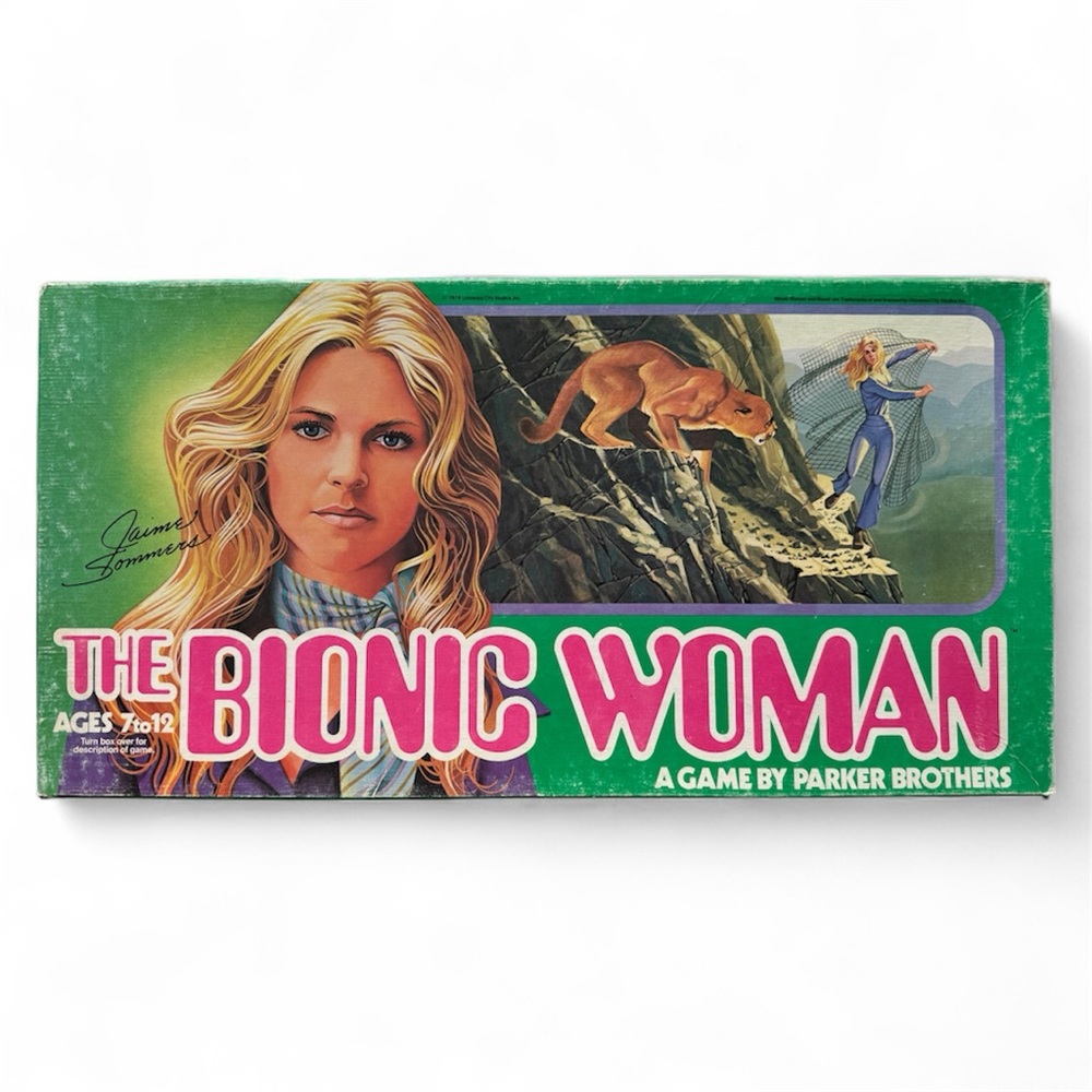 Vintage 1976 The Bionic Woman Board Game by Parker Brothers